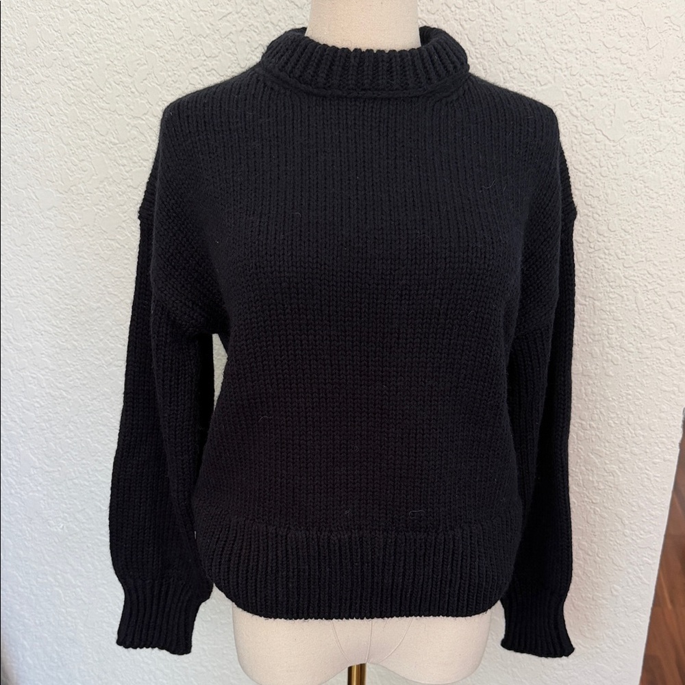 Mango MNG navy sweater